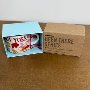 Starbucks Been There Series New York Mug with Red and Yellow Highlights